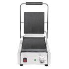 Buffalo Contact-/paninigrill | Enkel | Glad Oppervlak 210x226 (gietijzer) | 100°c/300°c | 1.5kw (230v) | 290x395x210(h)mm