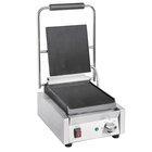 Buffalo Contact-/paninigrill | Enkel | Glad Oppervlak 210x226 (gietijzer) | 100°c/300°c | 1.5kw (230v) | 290x395x210(h)mm
