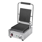 Buffalo Contact-/paninigrill | Enkel | Glad Oppervlak 210x226 (gietijzer) | 100°c/300°c | 1.5kw (230v) | 290x395x210(h)mm