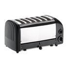 Dualit Broodrooster Zwart 60145 | Cap.6st. | 195 Sneden/h | 230v | 460x210x220(h)mm