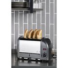 Dualit Broodrooster Grijs 40348 | Cap.4st. | 130 Sneden/h | 230v | 360x210x220(h)mm