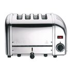 Dualit Broodrooster Rvs | Cap.4st. | 130 Sneden/h | 230v | 360x210x220(h)mm