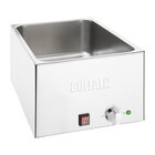 Buffalo Bain-marie | Elektrisch | 1/1 GN | 30°c/90°c | 1.2kw (230v) | 432x645x327(h)mm