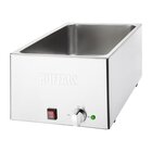 Buffalo Bain-marie | Elektrisch | 1/1 GN | 30°c/90°c | 1.2kw (230v) | 432x645x327(h)mm