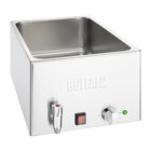 Buffalo Bain-marie | Elektrisch | 1/1 GN | 30°c/90°c | 1.2kw (230v) | Aftapkraan | 432x645x327(h)mm