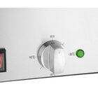 Buffalo Bain-marie | Elektrisch | 1/1 GN | 30°c/90°c | 1.2kw (230v) | Aftapkraan | 432x645x327(h)mm