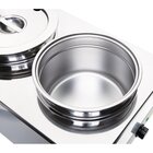 Buffalo Hotpot Bain-marie | Elektrisch | 2x 5.2l | 30°c/90°c | 1.2kw (230v) | 432x645x327(h)mm