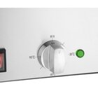 Buffalo Hotpot Bain-marie | Elektrisch | 2x 5.2l | 30°c/90°c | 1.2kw (230v) | 432x645x327(h)mm