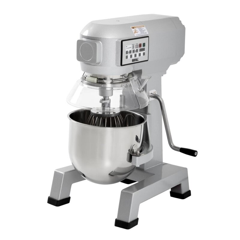 Buffalo Planeetmenger | 3.2kg/10l | 5 Snelheden | Vaste Kop | Verwijderbare Kom | 0.75kw (230v) | 475x420x635(h)mm
