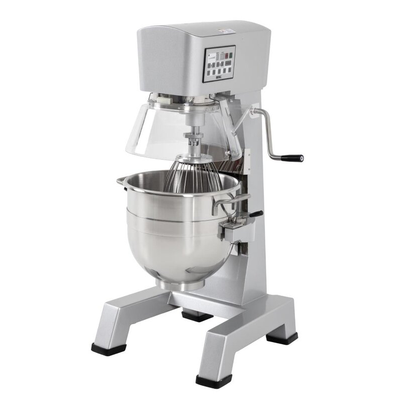 Buffalo Planeetmenger | 11.3kg/30l | 5 Snelheden | Vaste Kop | Verwijderbare Kom | 1.5kw (230v) | 611x579x1142(h)mm