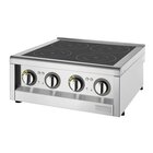 Buffalo 600 Serie 4 Zone Inductiekookplaat 2 x 3kw. Let Op: Alleen Aanrechtmodel. Onderkast Wordt Apart Verkocht.