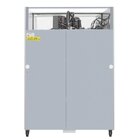 Polar Vrieskast | G-serie | 1200l | Rvs | -10°c/-20°c | Statisch + Ventilator | Wielen (geremd) | 1345x815x2000(h)mm