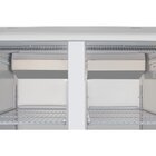 Polar Vrieskast | G-serie | 1200l | Rvs | -10°c/-20°c | Statisch + Ventilator | Wielen (geremd) | 1345x815x2000(h)mm