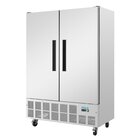 Polar Vrieskast | 960l | Rvs | -10°c/-20°c | Geventileerd | 0.7kw | Wielen (geremd) | 1340x710x2010(h)mm