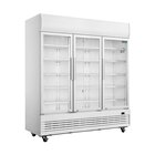Polar Koelkast | G-serie | 1300l | Wit | 0°c/+10°c | Geforceerd | Draaideuren | Wielen (geremd) | 1560x730x2036(h)mm