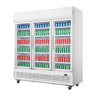 Polar Koelkast | G-serie | 1300l | Wit | 0°c/+10°c | Geforceerd | Draaideuren | Wielen (geremd) | 1560x730x2036(h)mm