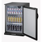 Polar Barkoeling Zwart | 128l | 180w | Met Klapdeur | 600x520x850(h)mm