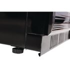 Polar Barkoeling Zwart | 128l | 180w | Met Klapdeur | 600x520x850(h)mm