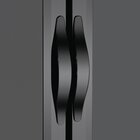 Polar Barkoelkast | Laag Model | 198l | Zwart | +2°c/+8°c | Geventileerd | 2 Klapdeuren (dicht) | 900x520x850(h)mm