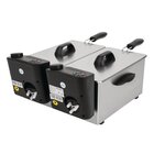 Caterlite Friteuse | Elektrisch | 3.5+3.5l | 130°c/190°c | 4kw (2x 230v) | 415x429x240(h)mm