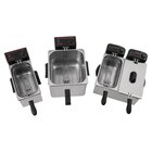 Caterlite Friteuse | Elektrisch | 3.5+3.5l | 130°c/190°c | 4kw (2x 230v) | 415x429x240(h)mm