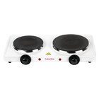 Caterlite Kookplaat | Dubbel | Elektrisch | 2.5kw | 2 Branders | 460x250x65(h)mm
