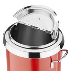 Buffalo Soepketel Rood Met Handgrepen 5,7 Liter | 34,8(h)x25,5(ø)cm