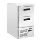 Polar Koelwerkbank | 65l | 2 Laden (1/1 Gn) | +2°c/+8°c | Statisch + Ventilator | 478x700x869(h)mm
