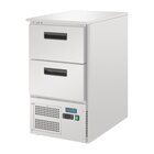 Polar Koelwerkbank | 65l | 2 Laden (1/1 Gn) | +2°c/+8°c | Statisch + Ventilator | 478x700x869(h)mm