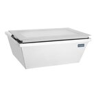 Polar Schepijsvitrine | G-serie | Rvs | 4x 5L | -15°c/-24°c | Statisch | 865x735x377(h)mm