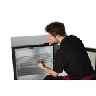 Polar Barkoelkast | 138l | Zwart | +2°c/+8°c | Geventileerd | Klapdeur | 600x520x900(h)mm