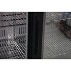 Polar Barkoelkast | 208l | Zwart | +2°c/+8°c | Geventileerd | Schuifdeuren | 900x520x900(h)mm
