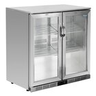 Polar Barkoelkast | Rvs | 208l | +2°c/+8°c | Geventileerd | Klapdeuren | 900x520x900(h)mm