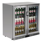 Polar Barkoelkast | Rvs | 208l | +2°c/+8°c | Geventileerd | Klapdeuren | 900x520x900(h)mm