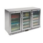 Polar Barkoelkast | 330l | Rvs | +2°c/+8°c | Geventileerd | Klapdeuren | 1350x520x900(h)mm