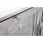 Polar Barkoelkast | 330l | Rvs | +2°c/+8°c | Geventileerd | Klapdeuren | 1350x520x900(h)mm