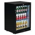 Polar Barkoelkast | G-serie | 128l | Zwart | +2°c/+8°c | Statisch + Ventilator | 600x520x850(h)mm