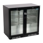 Polar Barkoelkast | 198l | Zwart | +2°c/+8°c | Geventileerd | Klapdeuren | 900x520x850(h)mm