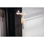 Polar Barkoelkast | G-serie | 320l | Zwart | +2°c/+8°c | Statisch + Ventilator | Draaideuren | 1350x520x850(h)mm