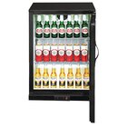 Polar Barkoelkast | 138l | Zwart | +2°c/+8°c | Geventileerd | Klapdeur | 600x520x900(h)mm