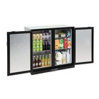 Polar Barkoelkast | 208l | Zwart | +2°c/+8°c | Geventileerd | Klapdeuren | 900x520x900(h)mm