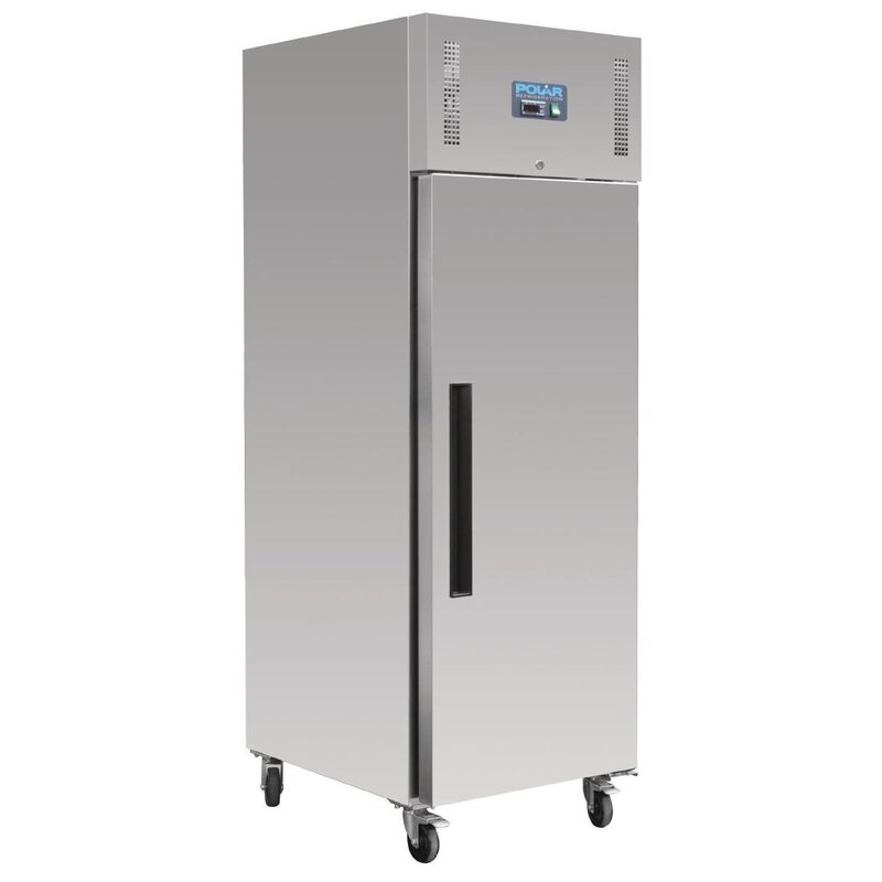 Polar Bakkerij Koelkast | U-serie | 850l (en600x400) | Rvs | +2°c/+5°c | Geforceerd | Wielen (geremd) | 740x990x2010(h)mm