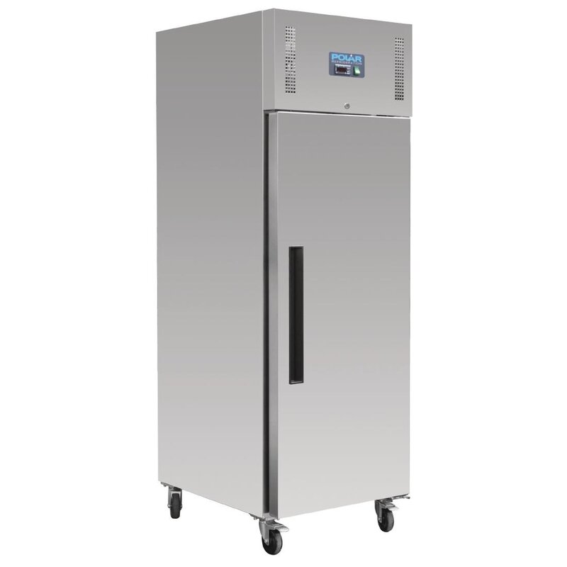 Polar Bakkerij Vrieskast | 850l (en600x400) | Rvs | -18°c/-22°c | Geforceerd | Wielen (geremd) | 740x990x2010(h)mm