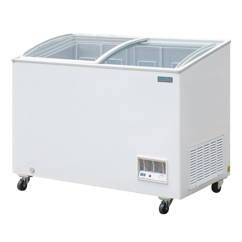 Polar Vrieskist | 270l | Wit | -18°c/-24°c | Statisch | Schuifdeksels | 1195x654x928(h)mm