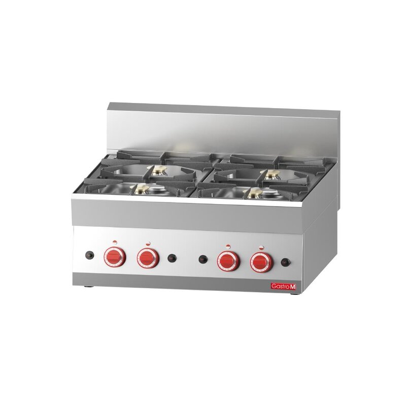 Gastro M 650 4-pits Gaskooktoestel 65/70 Pcg