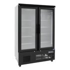 Polar Vrieskast | G-serie | 744l | Zwart | -18°c/-22°c | Geforceerd | Draaideuren | Wielen (geremd) | Rgb Led | 1220x764x1963(h)mm