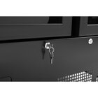 Polar Vrieskast | G-serie | 744l | Zwart | -18°c/-22°c | Geforceerd | Draaideuren | Wielen (geremd) | Rgb Led | 1220x764x1963(h)mm