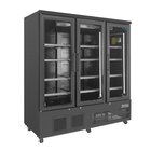 Polar Vrieskast | G-serie | 1156l | Zwart | -18°c/-22°c | Geforceerd | Draaideuren | Wielen (geremd) | Rgb Led | 1830x764x1963(h)mm