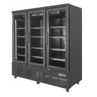 Polar Vrieskast | G-serie | 1156l | Zwart | -18°c/-22°c | Geforceerd | Draaideuren | Wielen (geremd) | Rgb Led | 1830x764x1963(h)mm