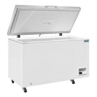 Polar Vrieskist | G-serie | Wit/rvs | 400l | -18°c/-25°c | Statisch | Kanteldeksel | 1435x730x970(h)mm